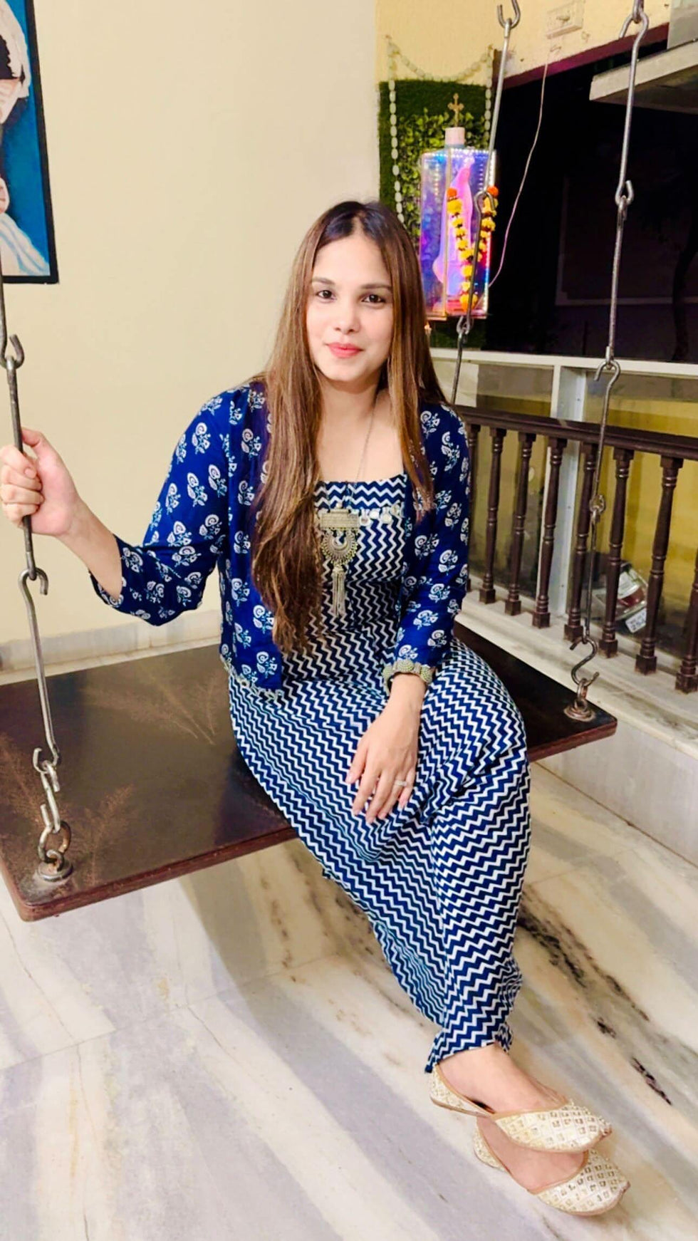 KLD-NAVY JUMPSUIT main image 1