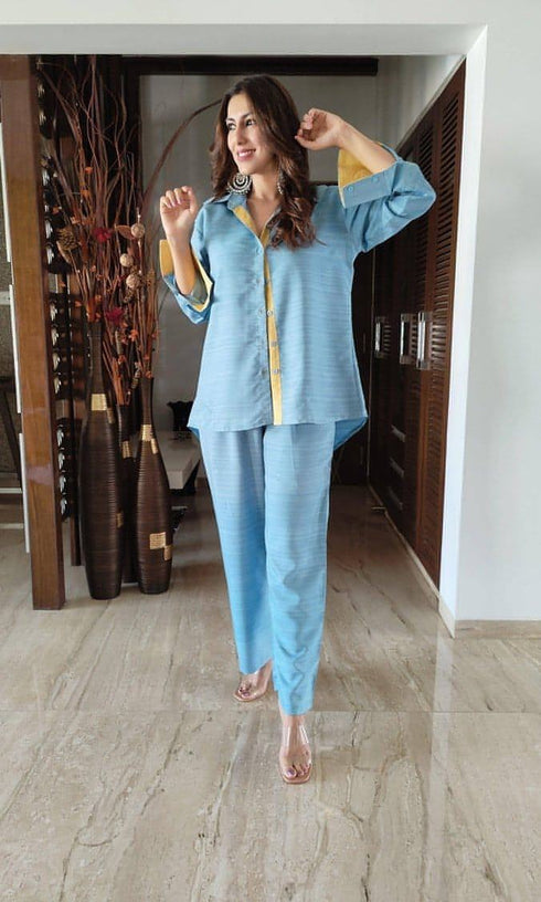 Froze Blue Coord - Set of 2
